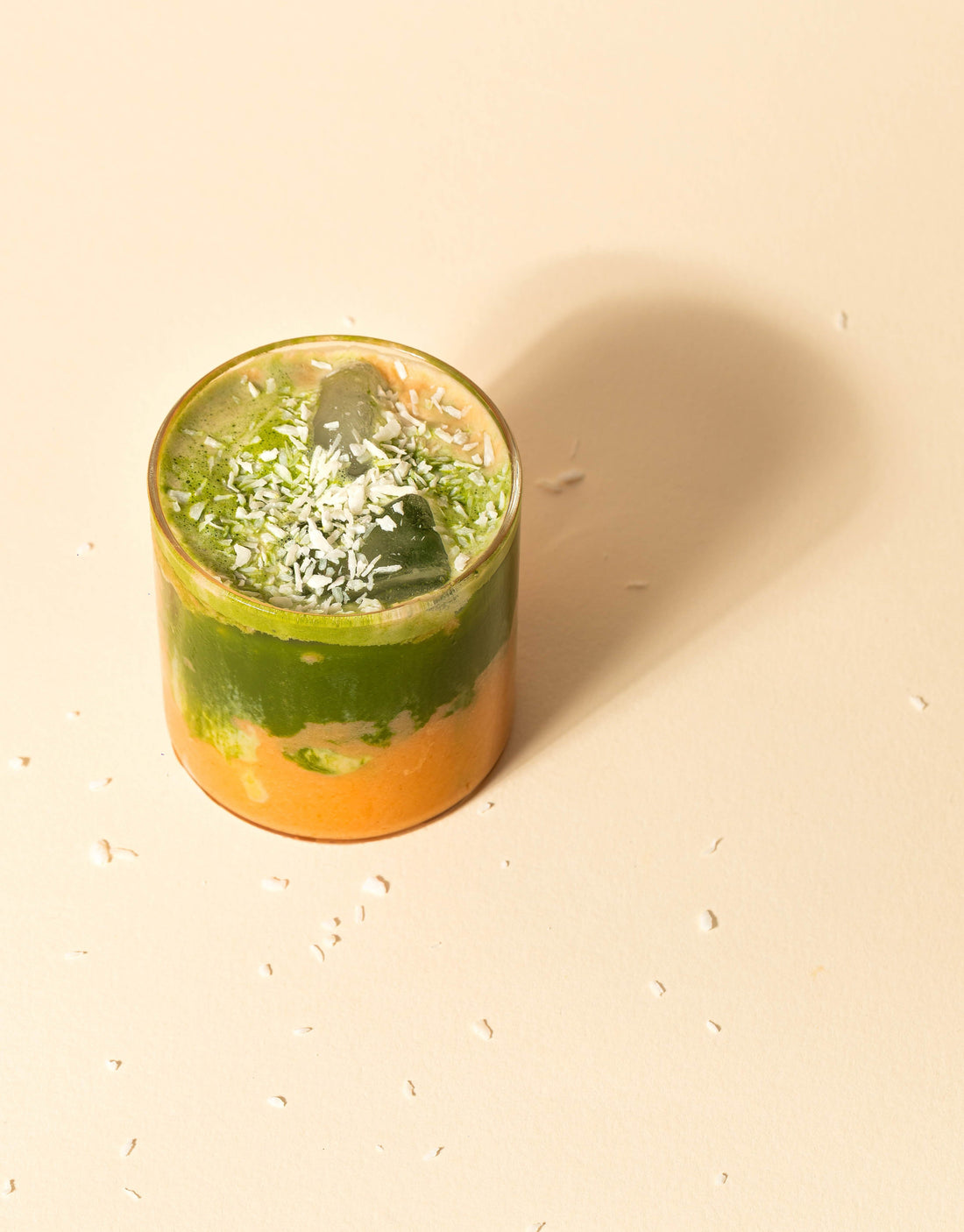 Carrot Coconut Matcha Latte