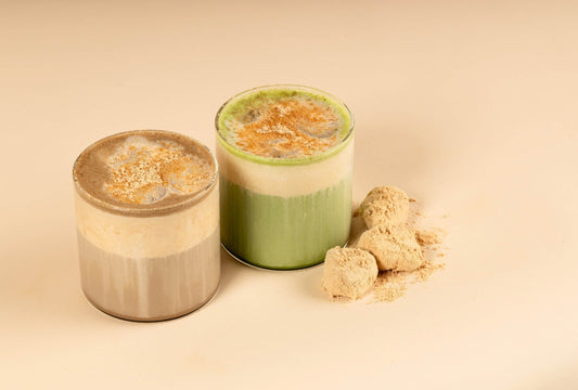 Injeolmi Vanilla Matcha Latte
